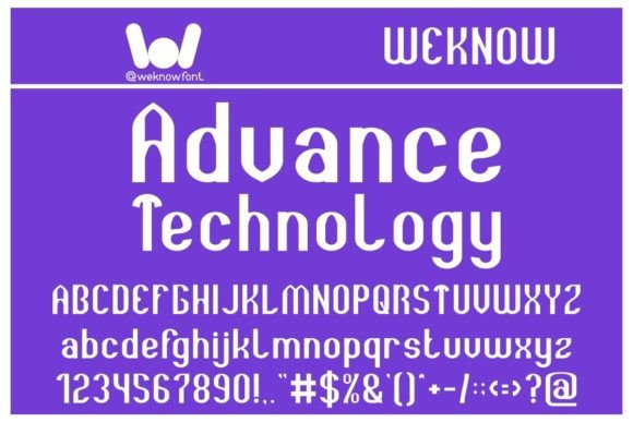 Advance Technology Font: A Simple Upgrade for Your Brand