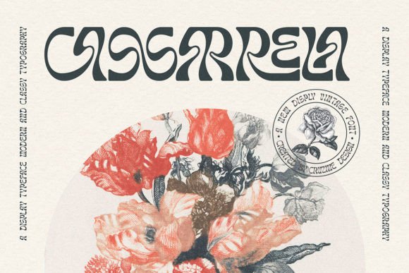 Cassarrela: A Display Typeface for Luxury Digital Branding