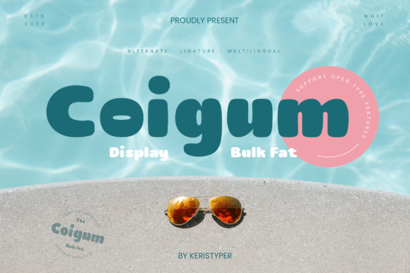 Coigum: A Bold Display Font That Holds Its Own in Real Branding