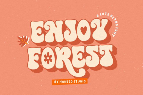 Enjoy Forest: A Bold Serif Display Font for Campaign Headlines