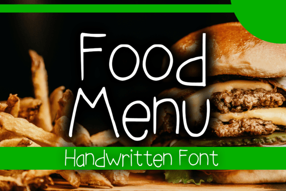 Food Menu: A Friendly, Everyday Display Font for Small Businesses