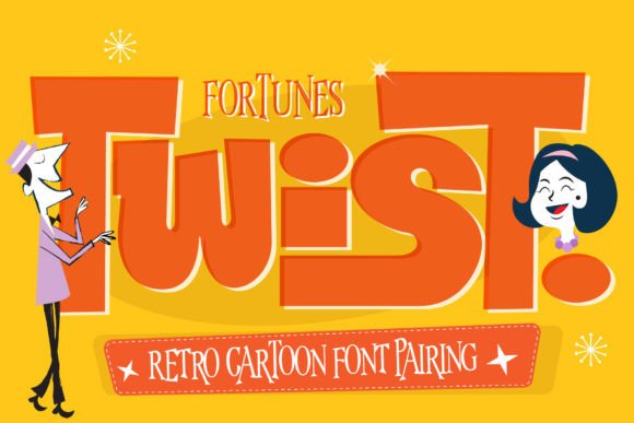Fortunes Twist: A Playful Display Font for Handmade Charm
