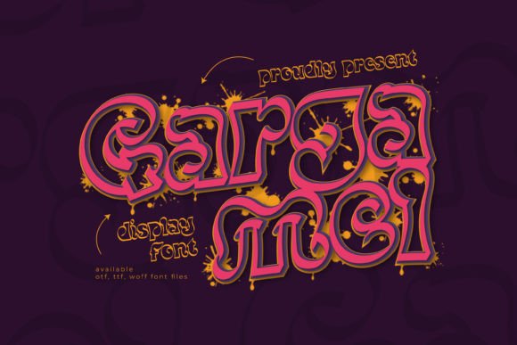 Gargamel: A Playful Display Font That Delivers Personality