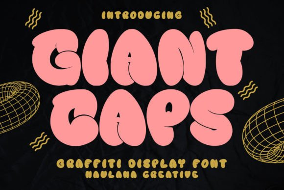 Giant Caps: A Bold Display Font for Standout Brand Identity