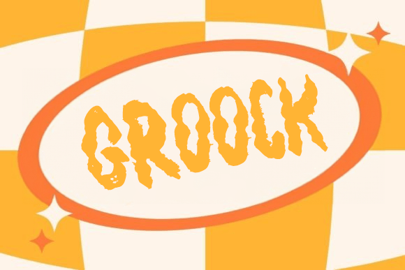 Groock: A Hand-Painted Display Font That Feels Human