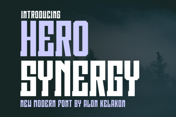 Hero Synergy: A Display Font That Builds Brand Confidence