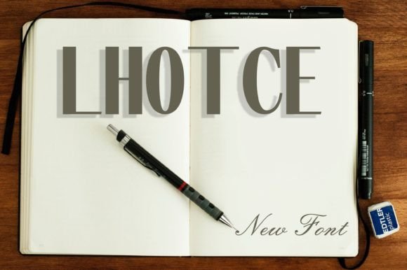 Lhotce: A Display Font That Elevates Digital Branding
