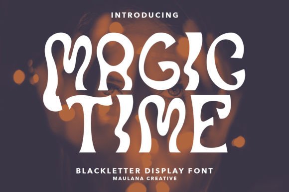 Magic Time: A Groovy Psychedelic Display Typeface Review