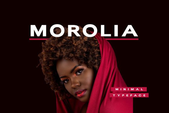 Morolia: A Modern Display Font for Confident Digital Headlines