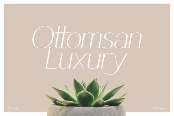 Ottomsan: A Display Font That Elevates Digital Branding