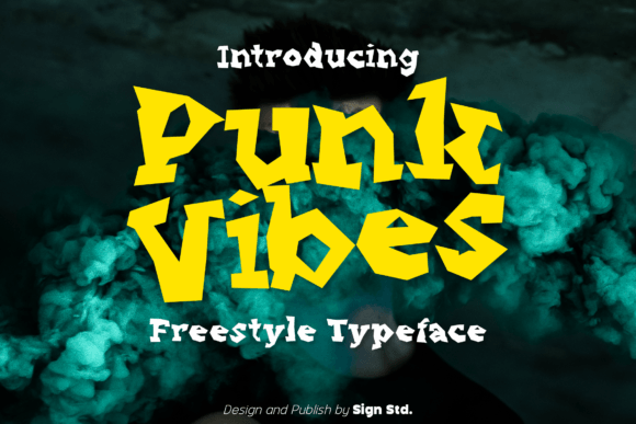 Punk Vibes: A Display Font with Editorial Edge