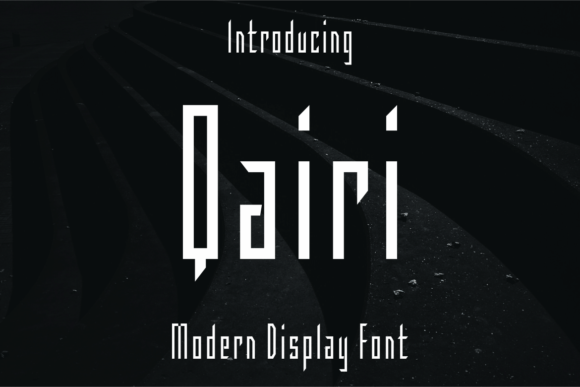Qairi: A Display Font That Anchors Editorial Mood