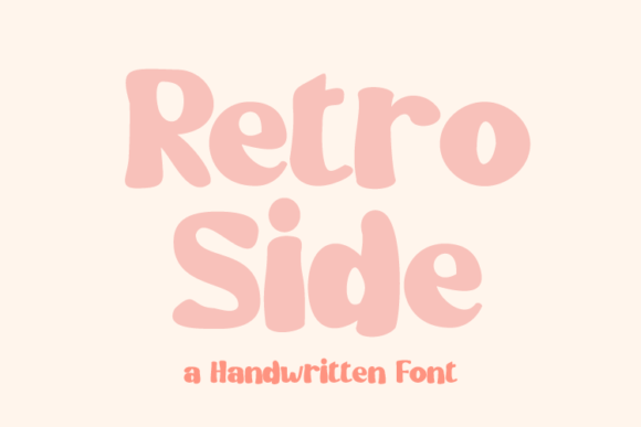 Retro Side: A Playful Display Font for Campaign Headlines