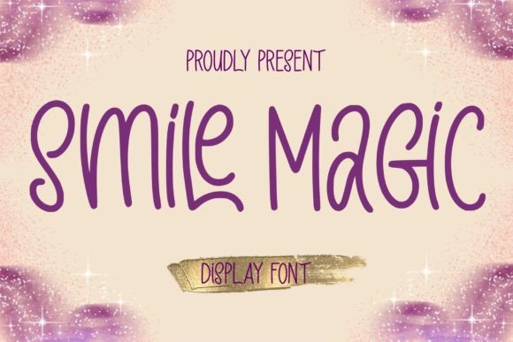 Smile Magic: A Display Font That Adds Charm to Real Business Branding