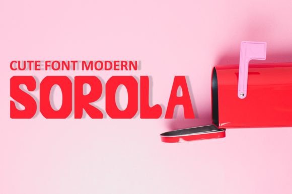 Sorola Display Font for Small Business Branding