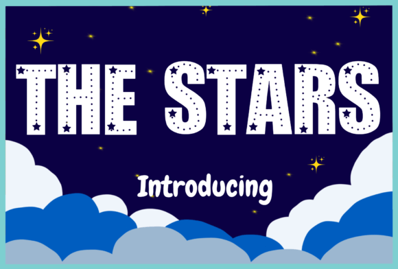 The Stars: A Display Font That Makes Headlines Feel Like Magic