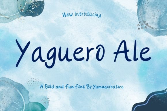Yaguero Ale: A Display Font That Makes Your Brand Pop